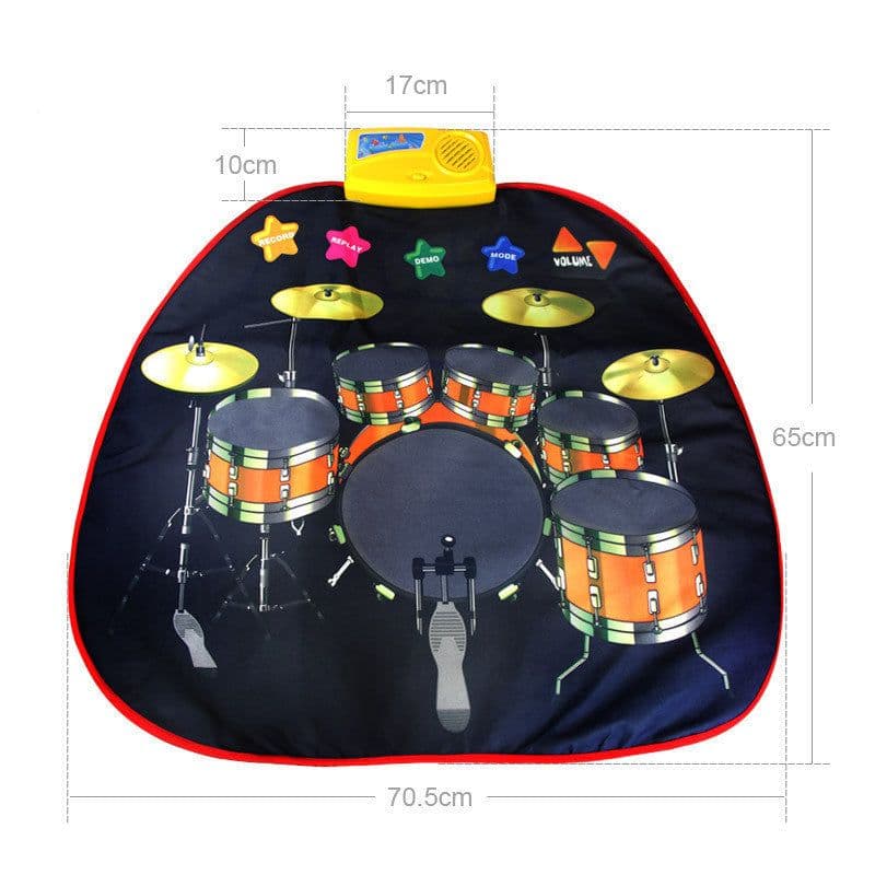 image-Children's Jazz Drum Music Blanket Mother And Baby Toys
