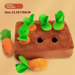 image-Creative Pulling Radishes Plush Toys
