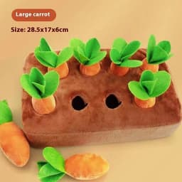 image-Creative Pulling Radishes Plush Toys