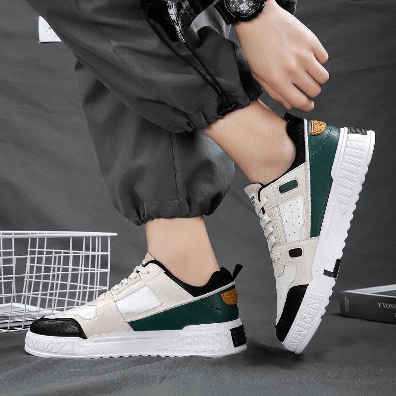image-Low Top Spring Breathable Casual All-match White Shoes