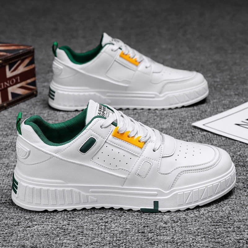 image-Low Top Spring Breathable Casual All-match White Shoes