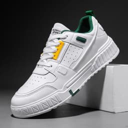 image-Low Top Spring Breathable Casual All-match White Shoes