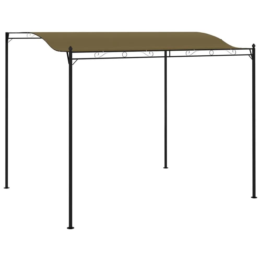 image-vidaXL Sunshade Awning 3x2.4 m Taupe 180 g/m?Color