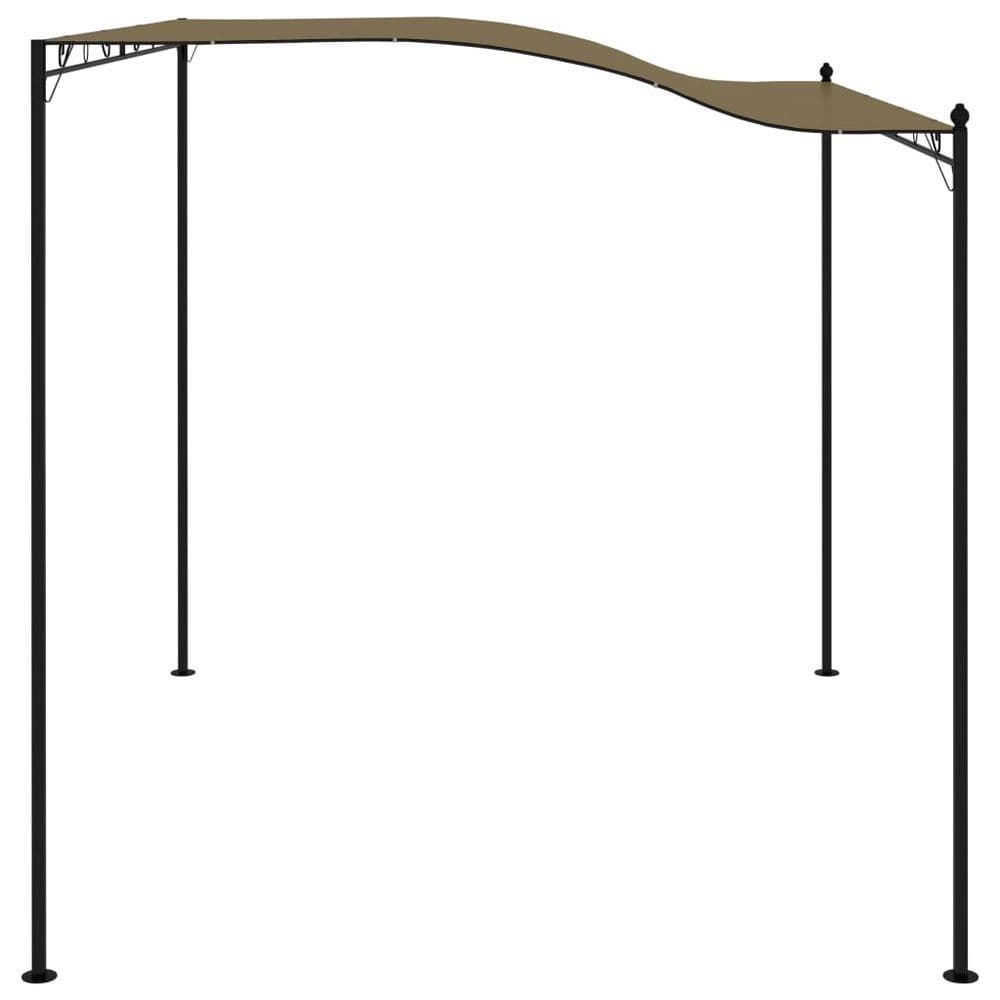 image-vidaXL Sunshade Awning 3x2.4 m Taupe 180 g/m?Color