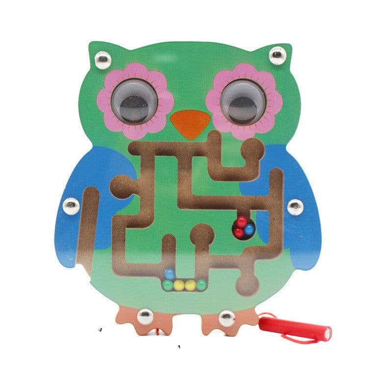image-Wood Magnetic ThinkFun Amaze Children's Small Maze Early Childhood Educational Toys