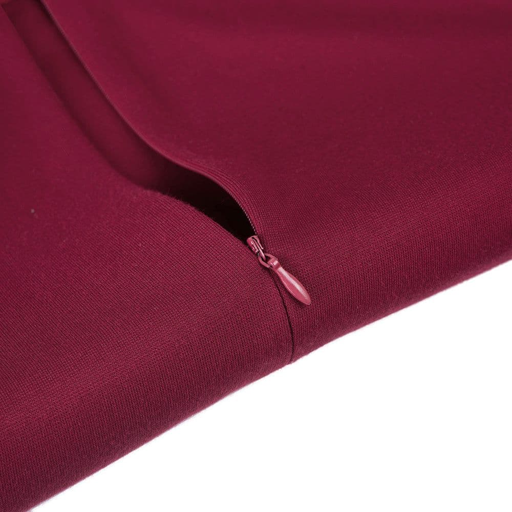 image-New Retro Stand Collar Hollow Slim Fit Hip Dress