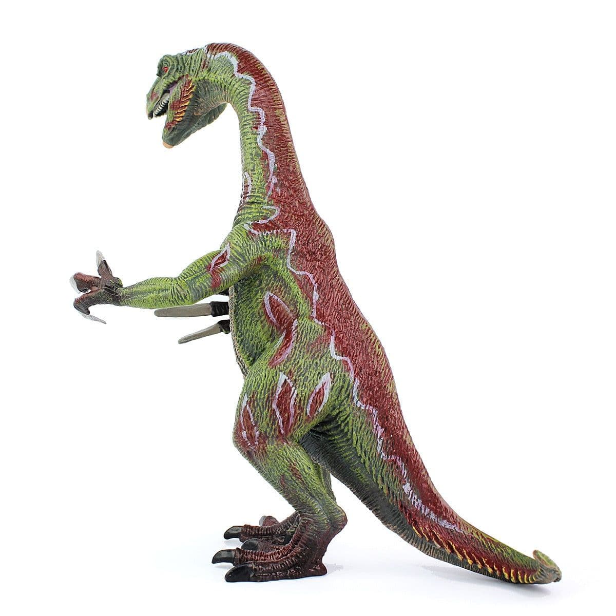 image-Green Therizinosaurus Dinosaur Model Figure Toy