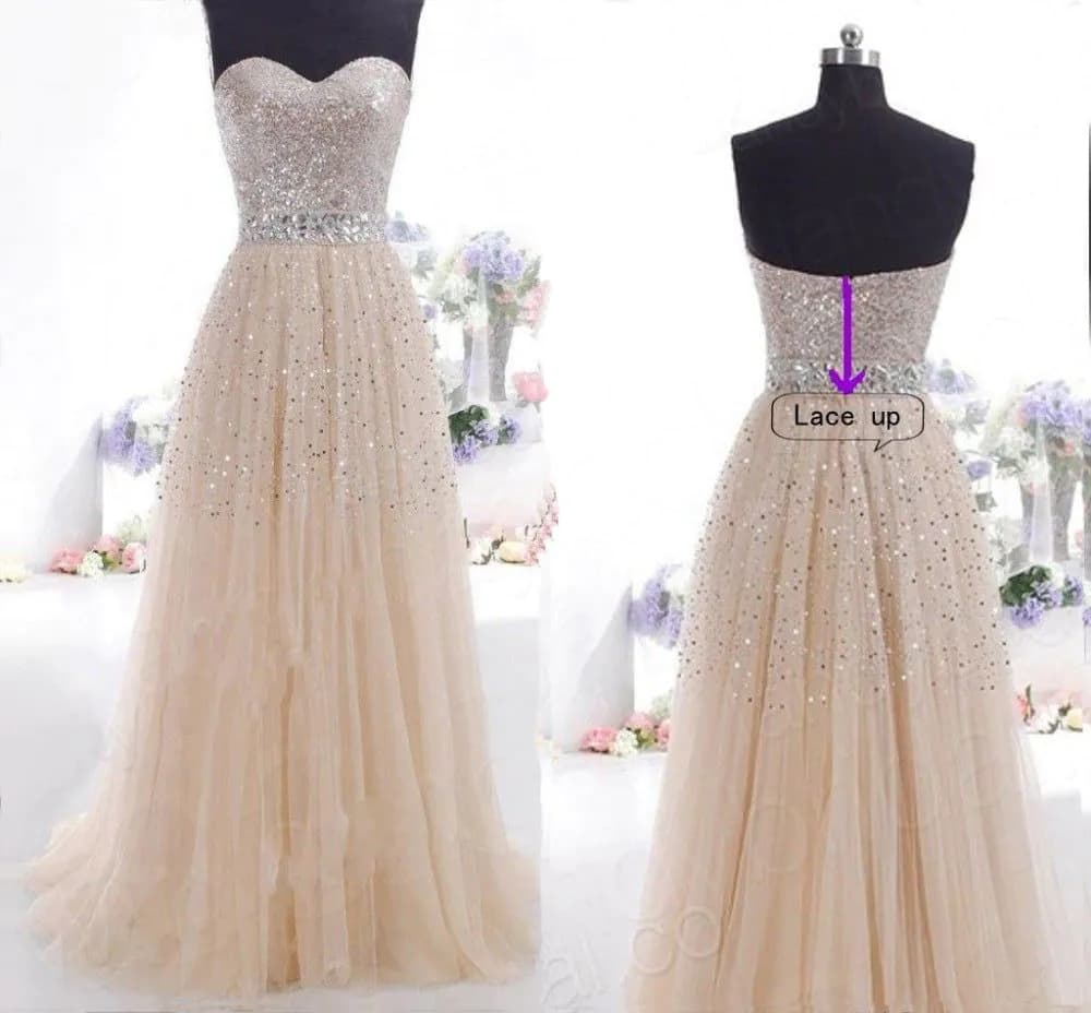 image-European and American sexy evening dress