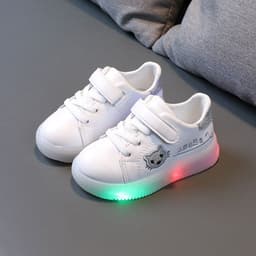 image-Girls Fashion Casual Soft Sole Luminous Shoes