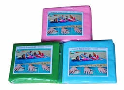 image-Beach Mat 200x200cm Dark Blue Polyester