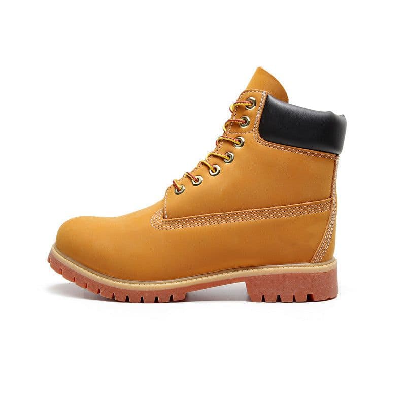 image-Women's Autumn And Winter High Top Work Boots Outdoor Fleece