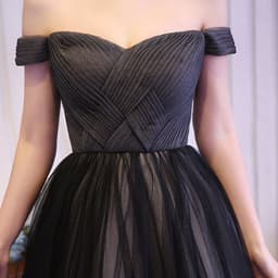 image-One-shoulder evening dress