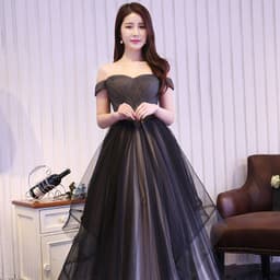 image-One-shoulder evening dress