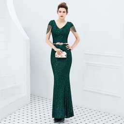 image-Gas Field Queen Fishtail Dress