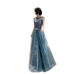 image-New Dreamy Temperament Heavy Industry Banquet Evening Dress