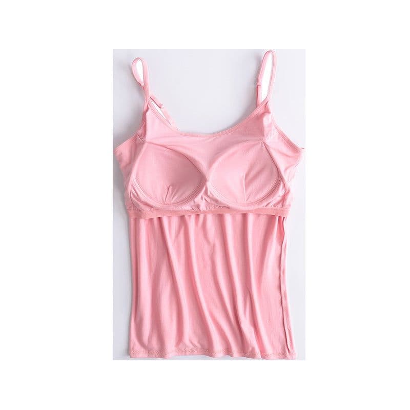 image-Beads Modal Camisole - Ai Green 6XL Slim Yoga