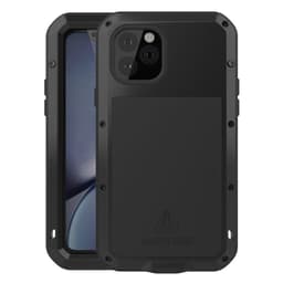 image-Suitable for Apple iPhone11ProMax three-proof mobile phone shell anti-drop pro silicone metal all-inclusive foreign trade new