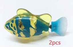 image-Cat Interactive Electric Fish Water Toy For Indoor Play Swimming Robot Fish Toys For Cat Dog Pet Baby Swimmer Bath Robofish Toys