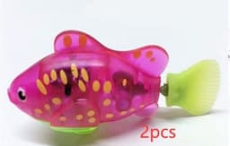image-Cat Interactive Electric Fish Water Toy For Indoor Play Swimming Robot Fish Toys For Cat Dog Pet Baby Swimmer Bath Robofish Toys