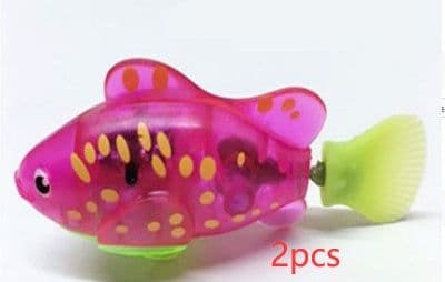 image-Cat Interactive Electric Fish Water Toy For Indoor Play Swimming Robot Fish Toys For Cat Dog Pet Baby Swimmer Bath Robofish Toys