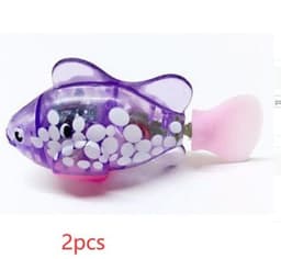 image-Cat Interactive Electric Fish Water Toy For Indoor Play Swimming Robot Fish Toys For Cat Dog Pet Baby Swimmer Bath Robofish Toys