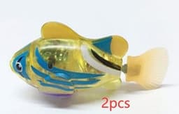 image-Cat Interactive Electric Fish Water Toy For Indoor Play Swimming Robot Fish Toys For Cat Dog Pet Baby Swimmer Bath Robofish Toys