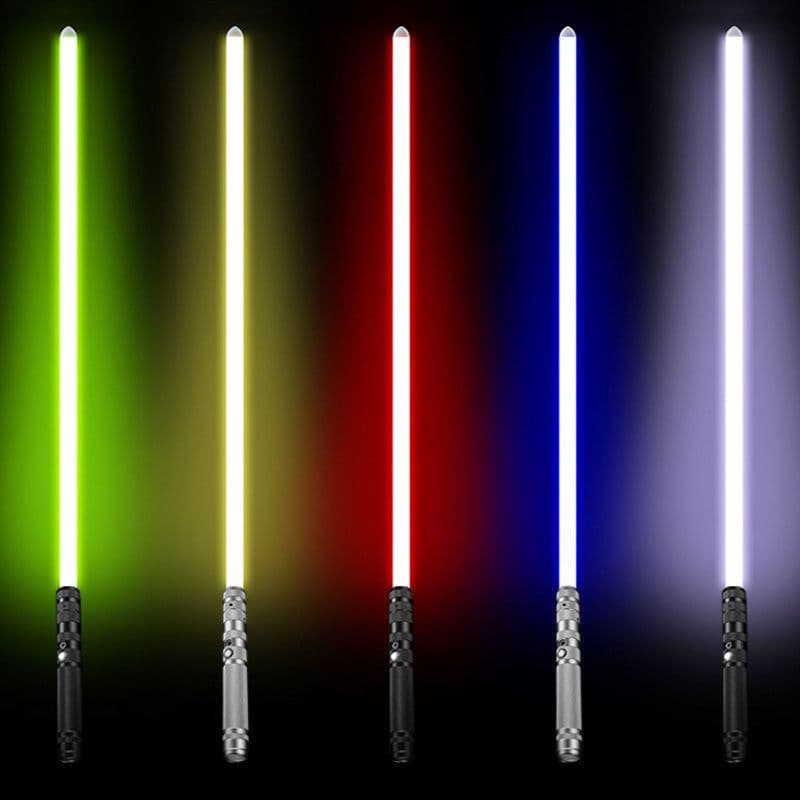 image-RGB Metal Light Up Saber Laser Sword Toys Light Saber Lightstick Children's Gifts