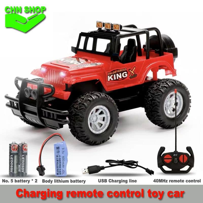 image-USB Charging Remote Control Toy Car Toys Cars For Kids Boys