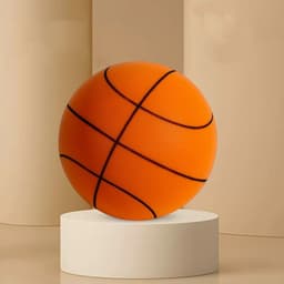 image-Silent High Density Foam Sports Ball Indoor Mute Basketball Soft Elastic Ball Children Sports Toy Games
