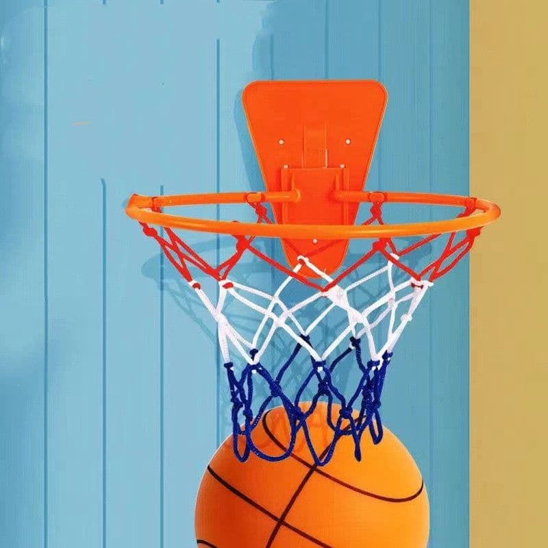 image-Silent High Density Foam Sports Ball Indoor Mute Basketball Soft Elastic Ball Children Sports Toy Games