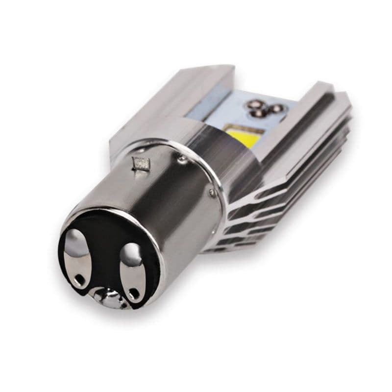 image-Motorcycle Led M4 Double Claw H6 Electric Vehicle Built-in Lights