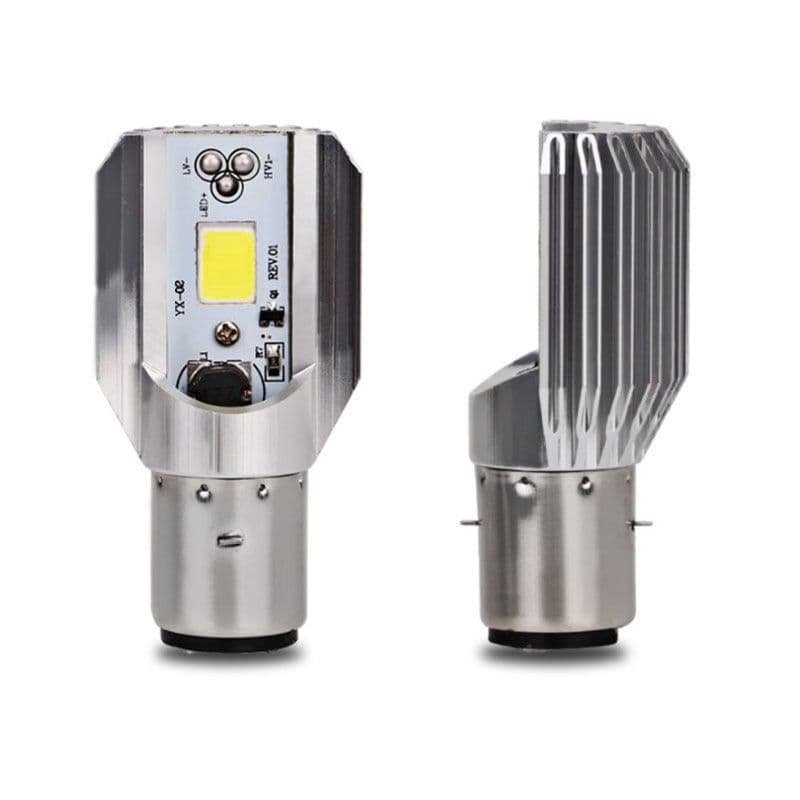 image-Motorcycle Led M4 Double Claw H6 Electric Vehicle Built-in Lights