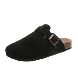 image-Women's Large Flat Sole Slip On Baotou Half Slippers