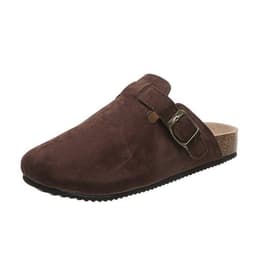 image-Women's Large Flat Sole Slip On Baotou Half Slippers