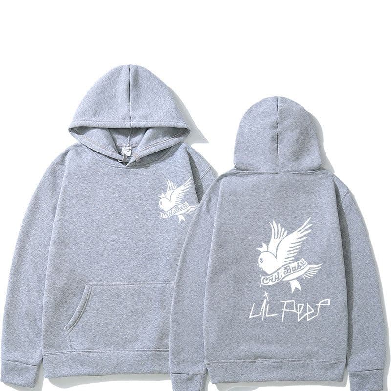 image-Cross-border Amazon new European and American singer Lil Peep street trend hooded men's and women's sweaters
