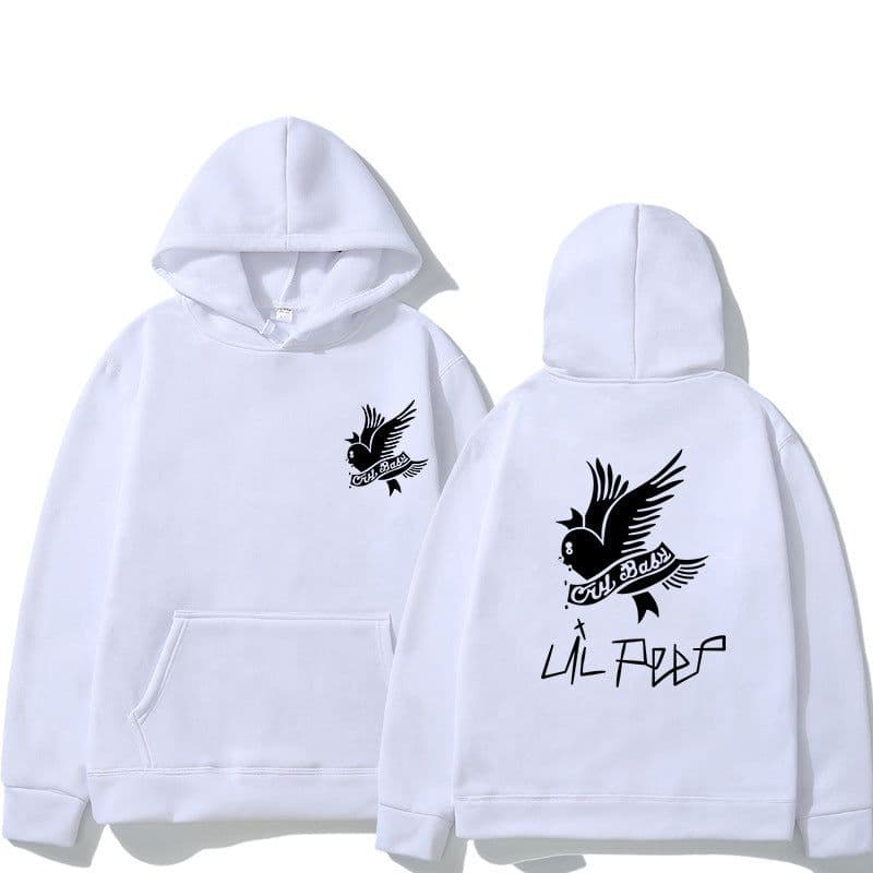 image-Cross-border Amazon new European and American singer Lil Peep street trend hooded men's and women's sweaters
