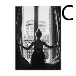 image-High Heels Books Perfume Bottle Magazine Modern Home Decoration Painting