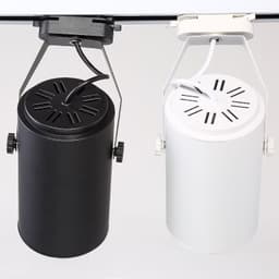 image-LED Track Spotlight Track Lamp 12 W18W Clothing Store Background Wall Open-mounted Slide Spotlight Super Bright