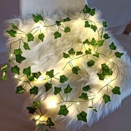 image-Rattan Lighting Chain Outdoor Courtyard Ornamental Festoon Lamp