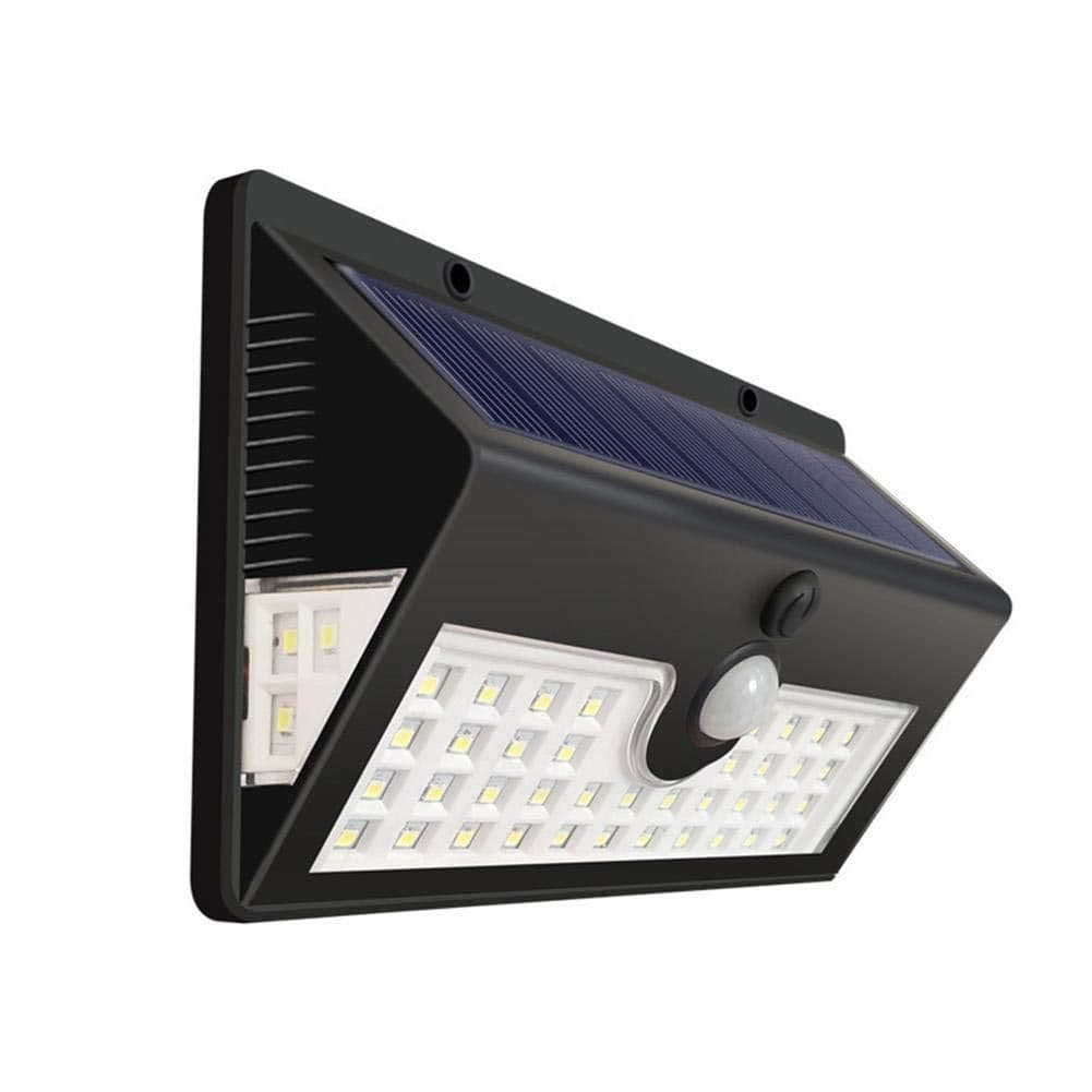 image-Three-sided Luminous Solar Sensor Wall Lamp