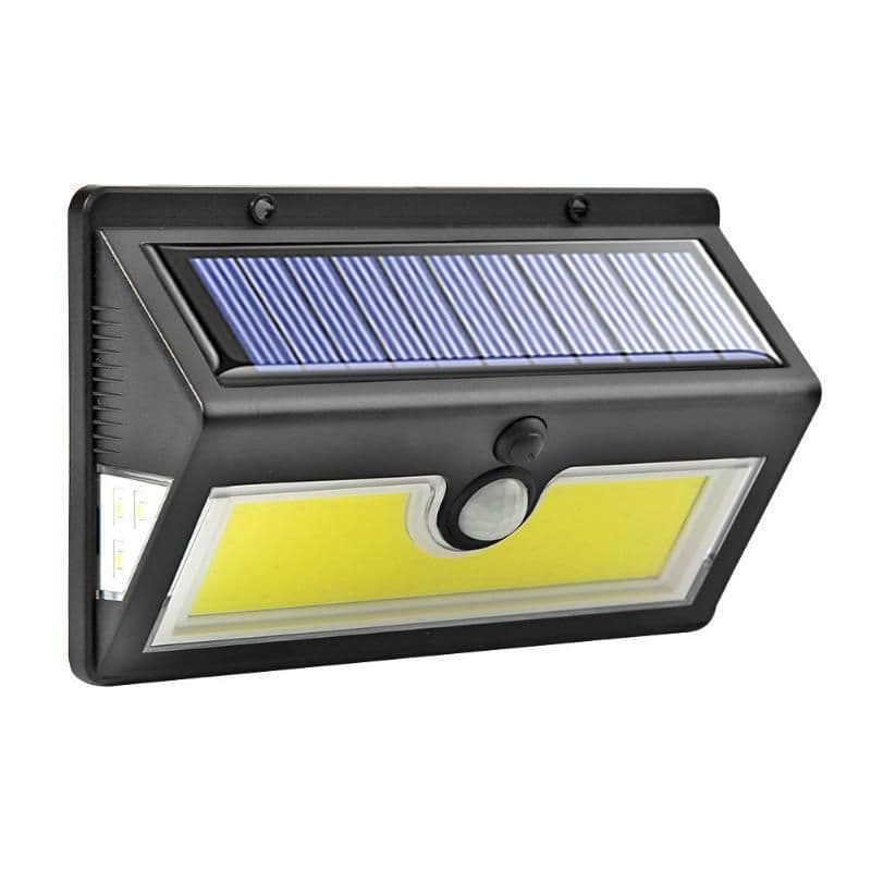 image-Three-sided Luminous Solar Sensor Wall Lamp