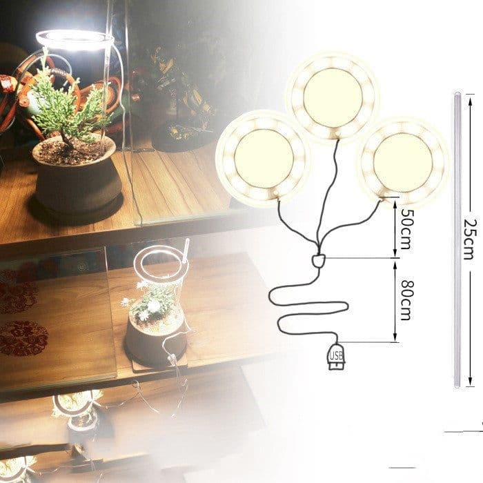 image-Full-spectrum LED Imitating Sun Coloring Plant Succulent Fill Light Lamp