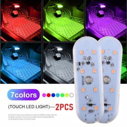 image-Car Induction USB Charging Atmosphere Lamp