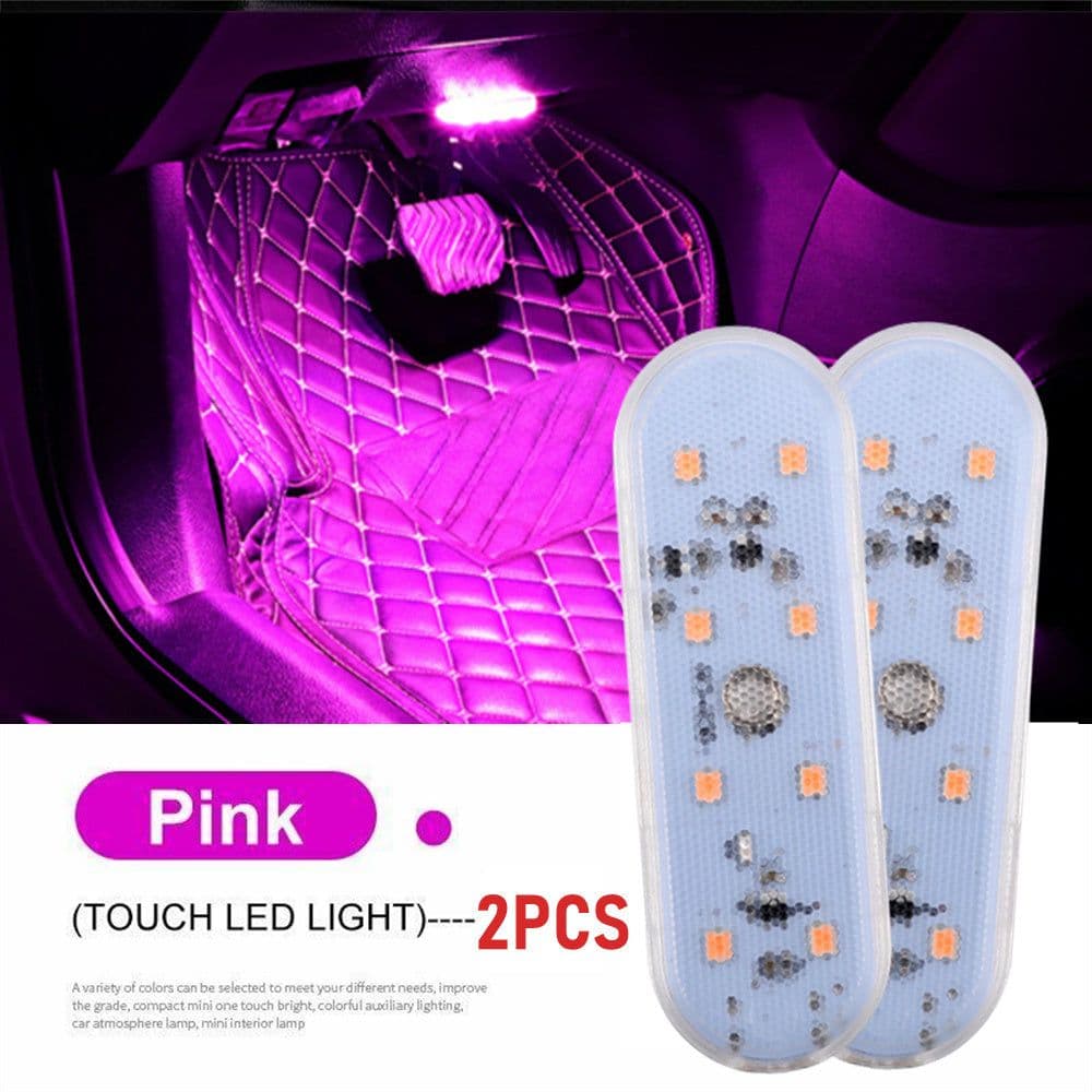 image-Car Induction USB Charging Atmosphere Lamp