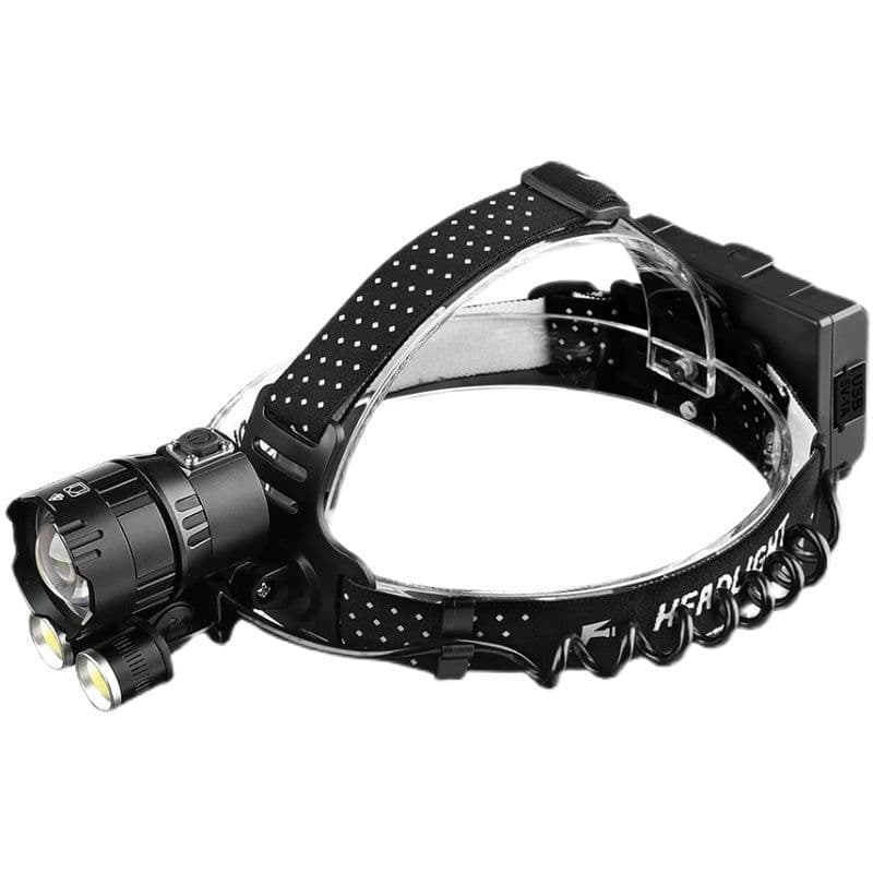 image-Waterproof Camping Working LED4500 Lumen USB Rechargeable Headlamp Mobile Power Supply
