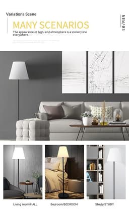 image-Simple LED Decorative Lamp Creative Atmosphere Floor Lamp
