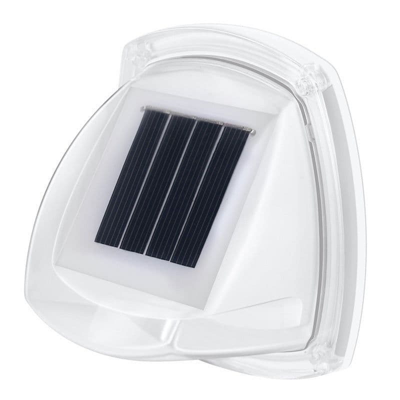 image-Outdoor Solar Courtyard Small Wall Lamp Garden Waterproof Rail Guarding Lamp Home Villa Wall Vintage Ornament Small Night Lamp
