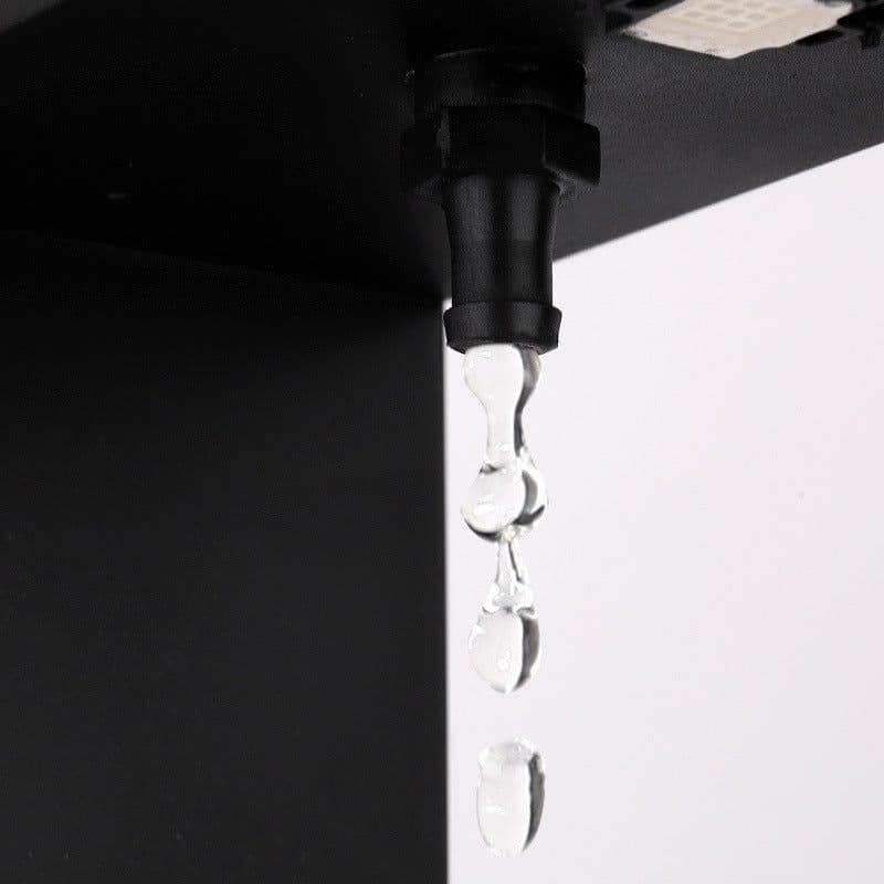 image-Anti-Gravity Suspended Droplets Flow Backwards