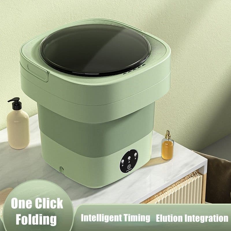image-Mini Foldable Washing Machine Portable Mini Socks Underwear Panties Washing Machine Big Capacity 3 Models With Spinning Dry Gadgets
