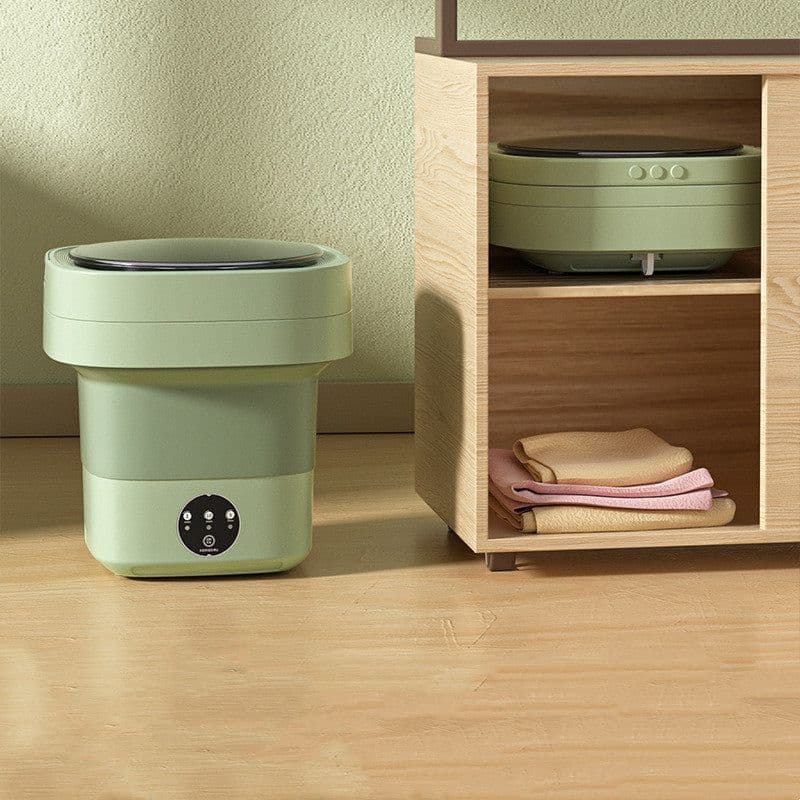 image-Mini Foldable Washing Machine Portable Mini Socks Underwear Panties Washing Machine Big Capacity 3 Models With Spinning Dry Gadgets
